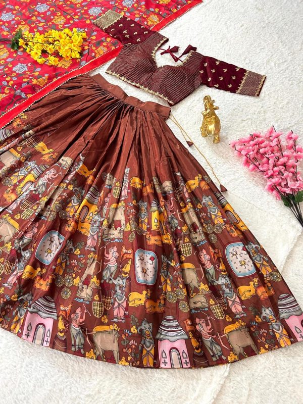 Kalamkari Designer Lehanga